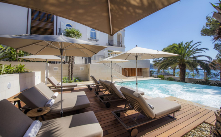 Traumvillen in Kroatien Villa Hortensia pool