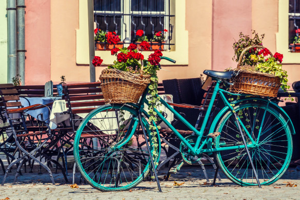 Schässburg Rumänien Fahrrad