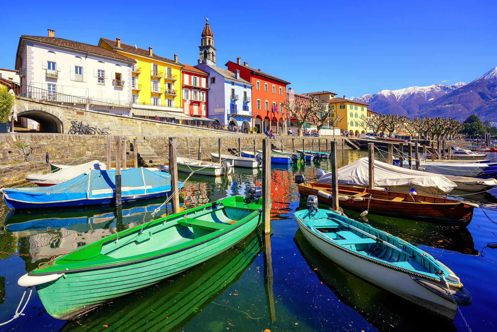 Ascona, Lago Maggiore, Italien