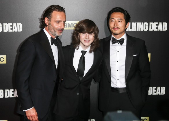 actors-andrew-lincoln-chandler-riggs-and-steven-yeun-shutterstock_442713157-editorial-only-debby-wong-2-585x419