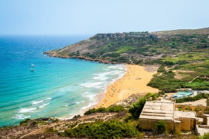 Reiseziele Oktober_badeurlaub_Malta_Ramla bay_Gozo