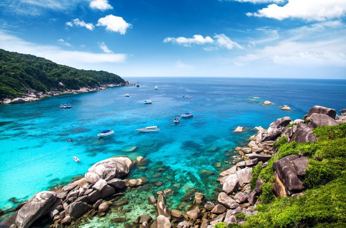Similan islands. Thailand