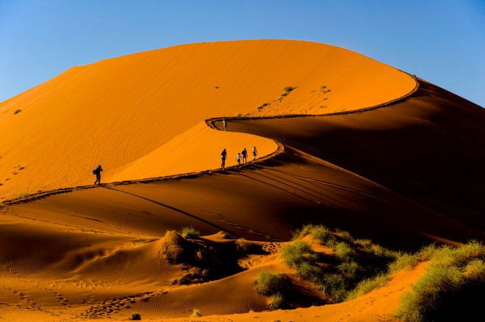 Sossusvlei dune, Naukluft National Park, Namibia