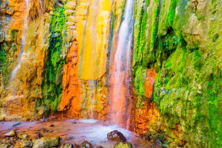 Cascade of Colors, Caldera de Taburiente, La Palma (Spain)
