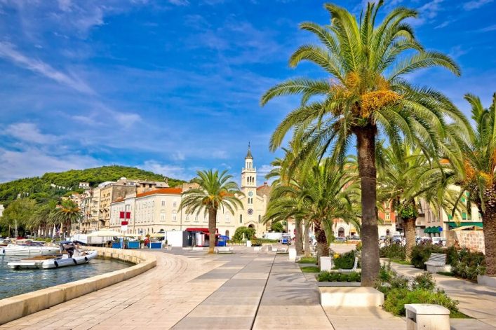 Flaniermeile Riva in Split