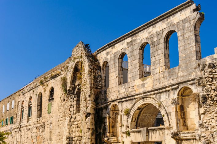 Silbernes Tor des Diokletianpalastes