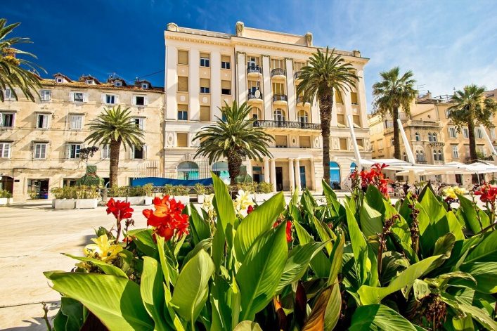 Flaniermeile Riva in Split