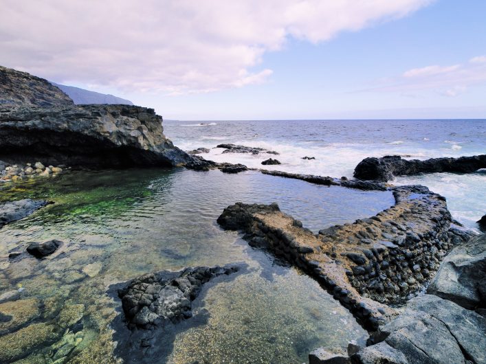Charco Azul on Hierro