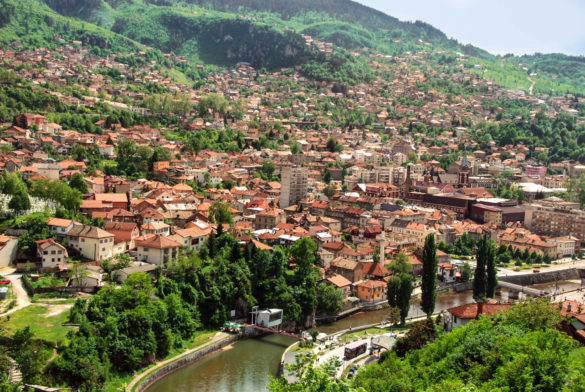 Bosniens lebendige Hauptstadt Sarajevo 