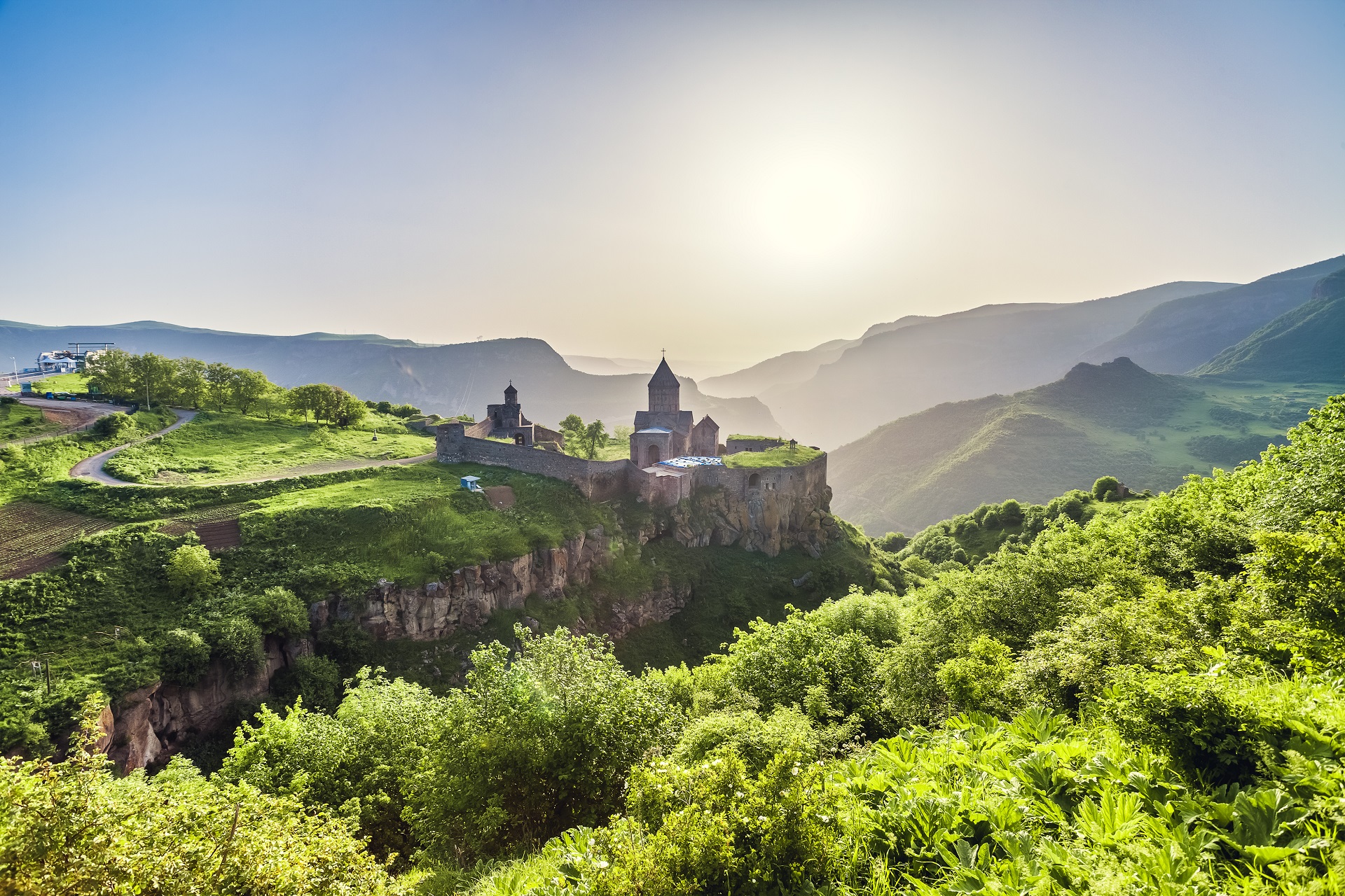 Das Kloster Tatev in Armenien ist eines der bekanntesten und malerischsten Kloster des Landes.
