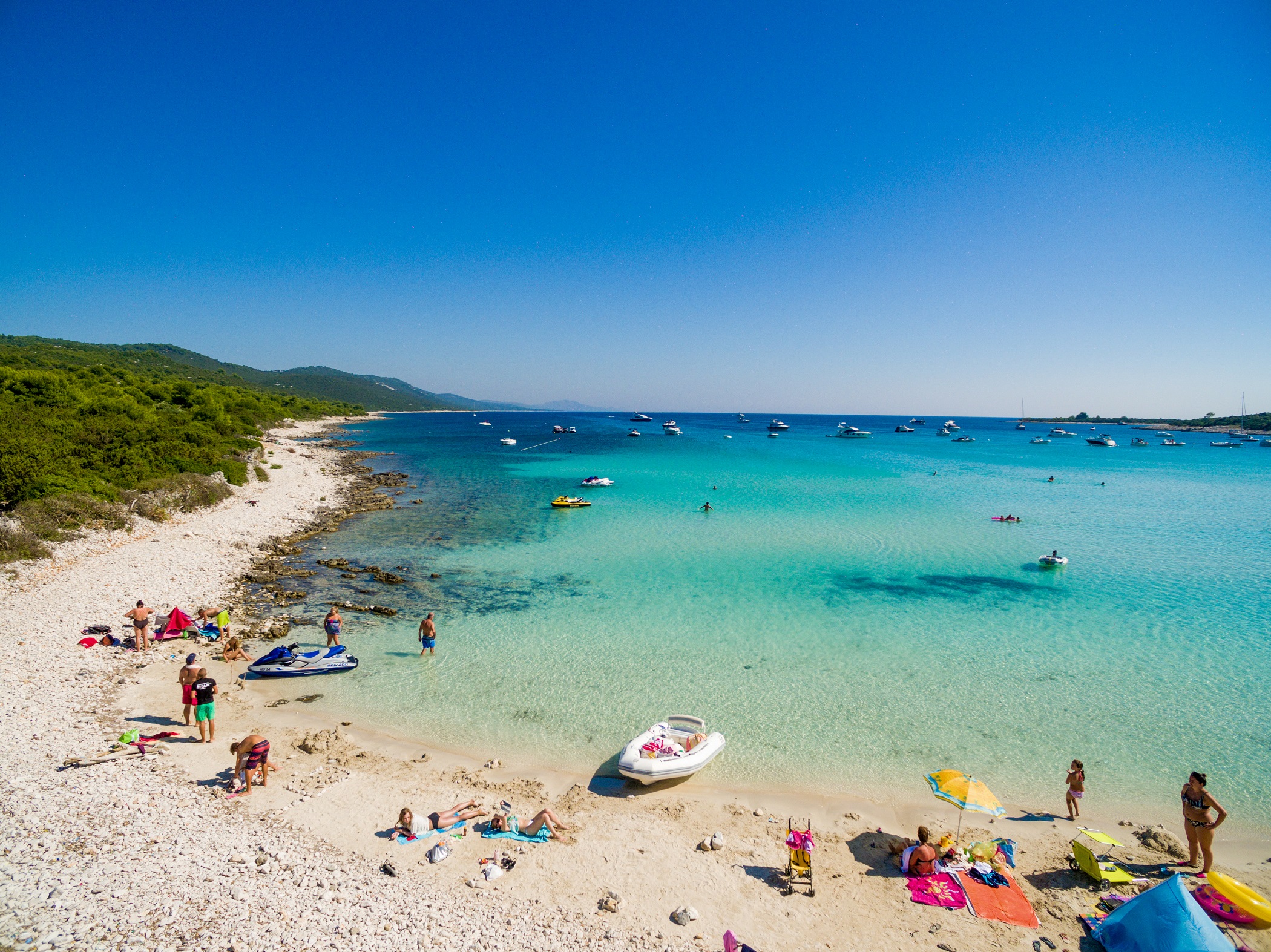 Die Insel Krk ist Kroatiens größte Insel 