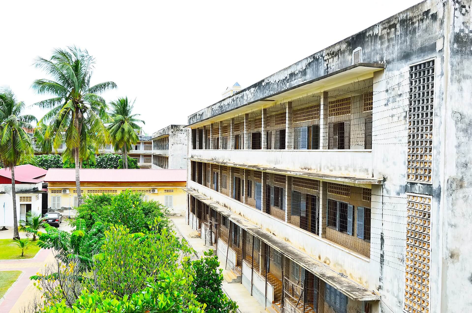 Das Gefängnis 21 in einer ehemaligen Schule in Phnom Penh