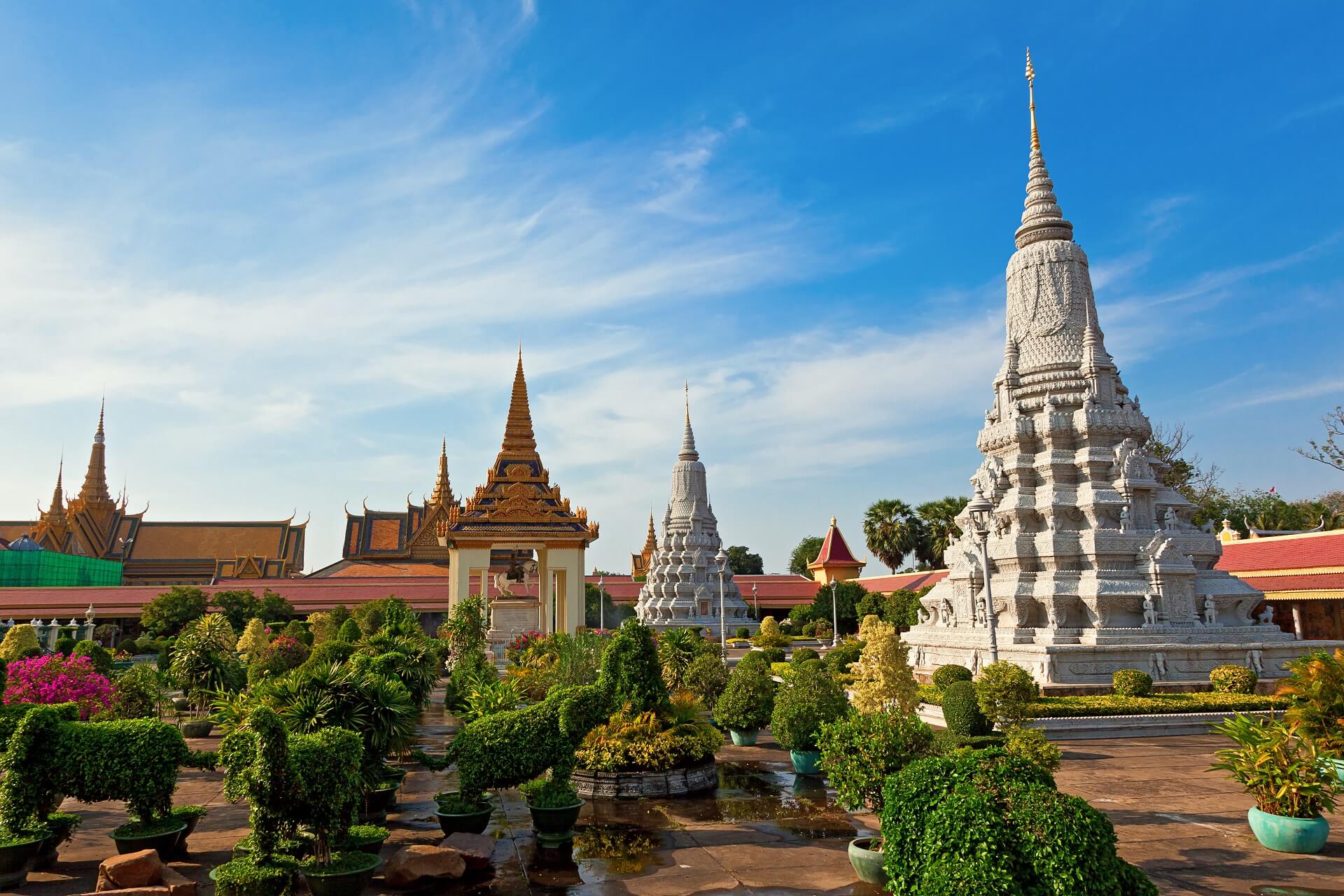 Der Royal Palace in Phnom Penh