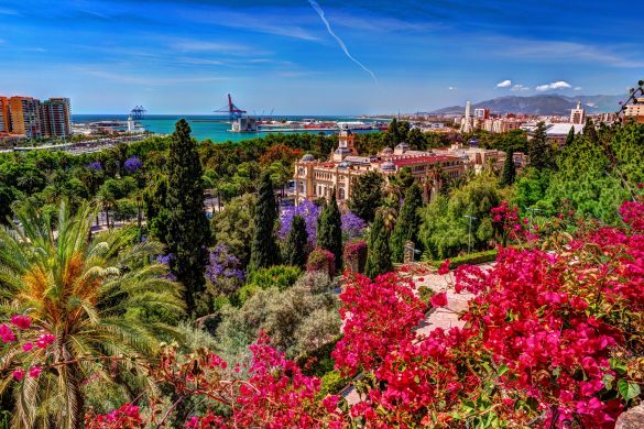 Malaga Andalusien Spanien