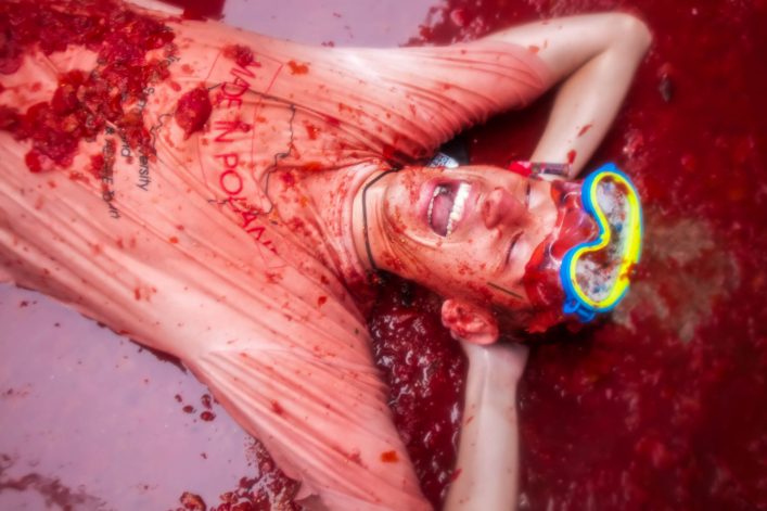 Tomatina festiva. Bunol, Spain