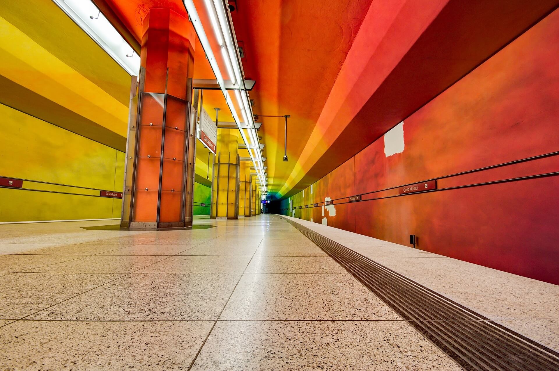 Metrostationen München
