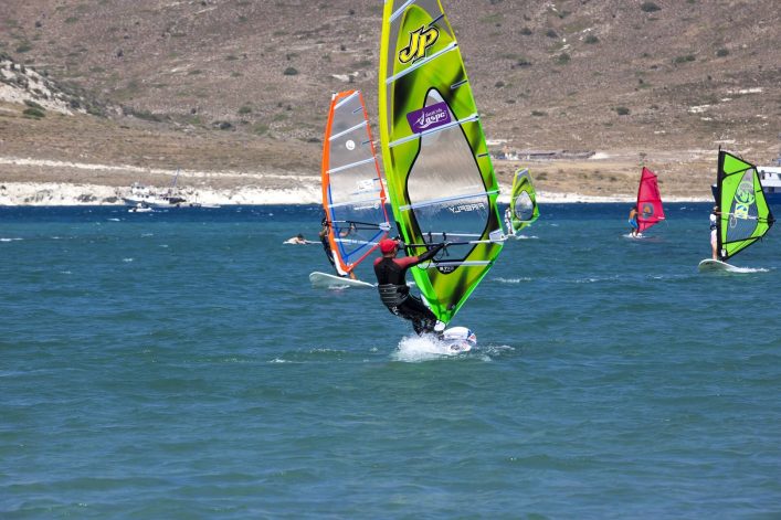 Windsurfer an der Tärkischen Ägäis