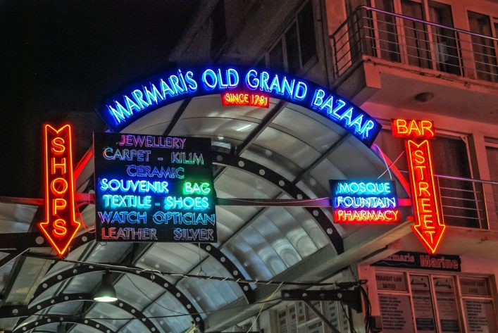 Marmaris an der Türkischen Ägäis