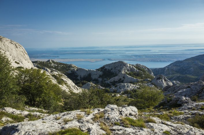 Paklenica Velebit mountains in Croatia