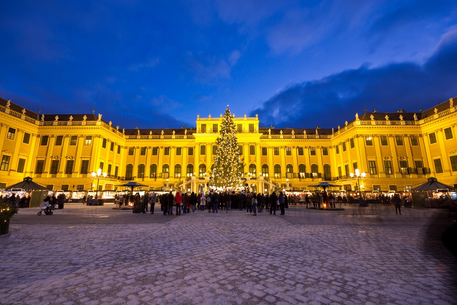 Weihnachtsmarkt am Schloss Schönbrunn