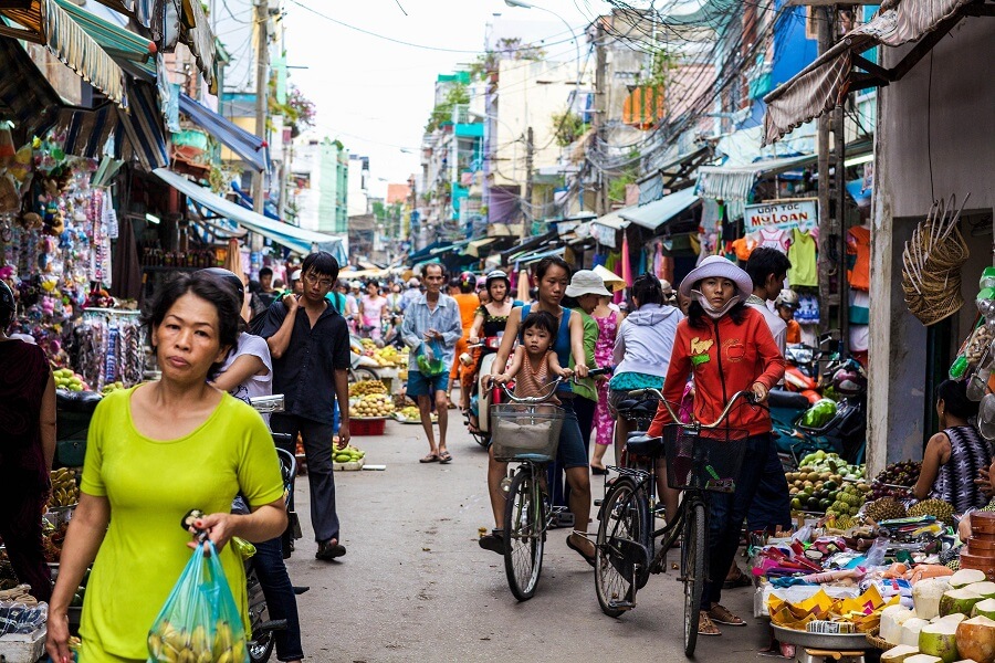 Markt in Ho Chi Minh City