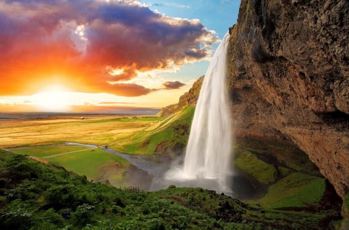 Seljalandsfoss Wasserfall