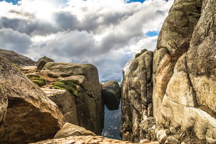 Kjeragbolten: Nichts für schwache Nerven