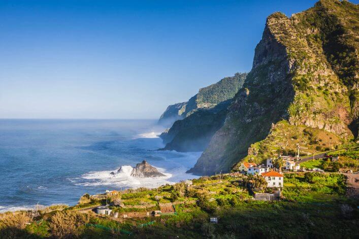 Madeiras brausende Küste