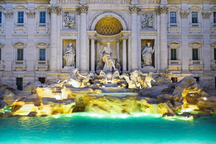 trevi-brunnen