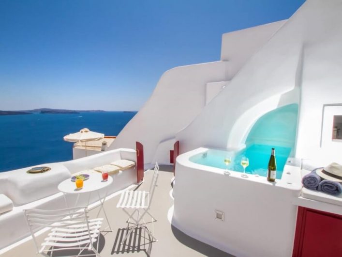 Cave Haus in Santorin