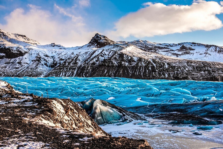 Der Vatnajökull Gletscher