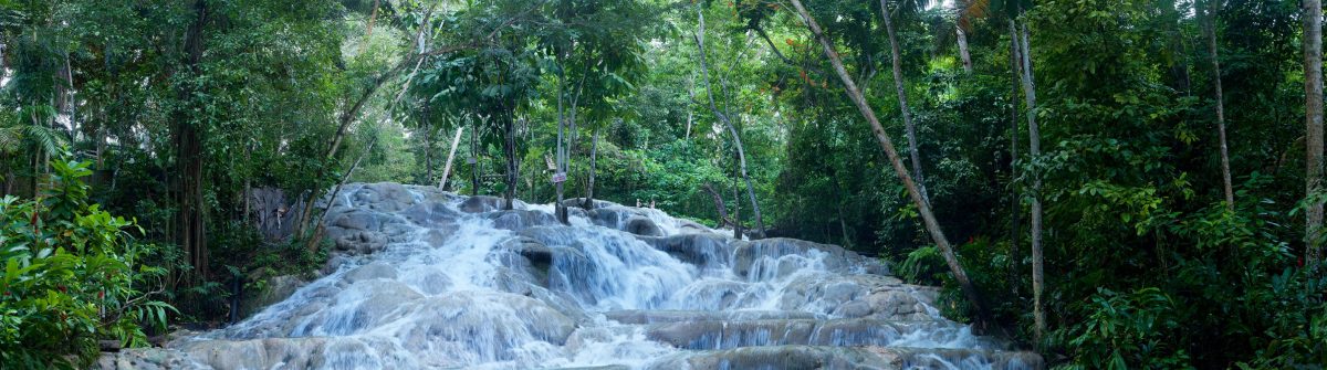 Dunn’s River Falls auf Jamaika