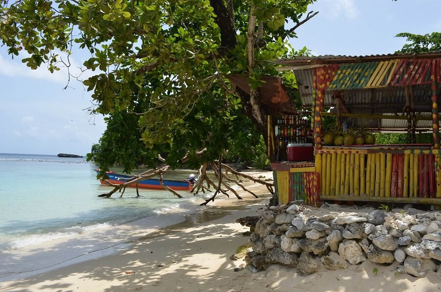 Winnifred Beach auf Jamaika