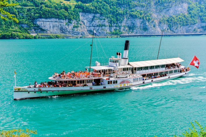 Dampfschiff Uri auf dem Vierwaldstättersee