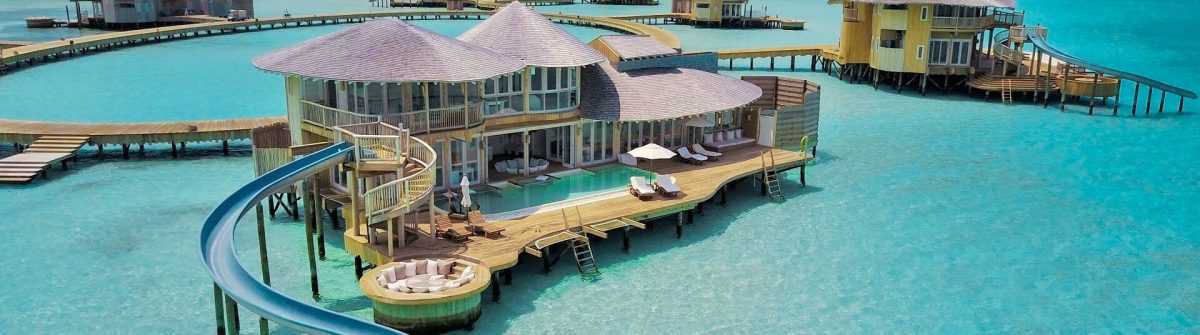 Villa im Soneva Jani auf den Malediven