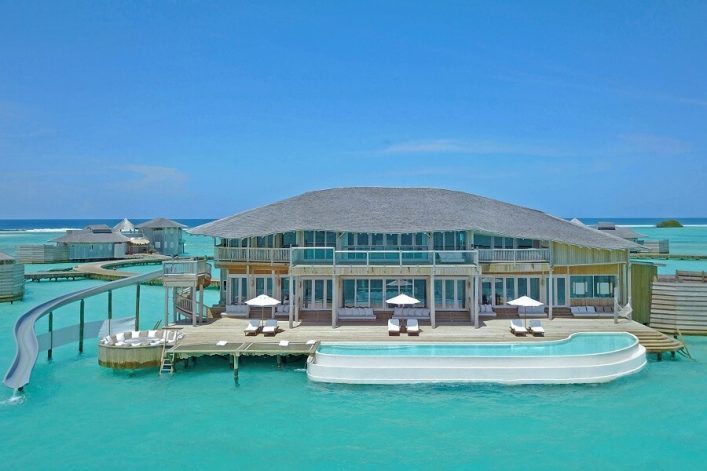 4 Bett Villa im Soneva Jani auf den Malediven