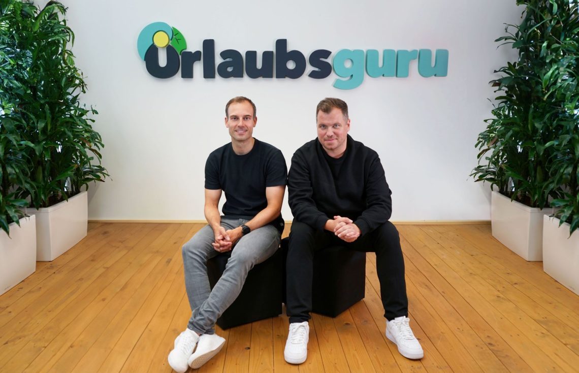 CEOs von Urlaubsguru Daniel Marx (links auf dem Bild) und Daniel Krahn (rechts auf dem Bild)
